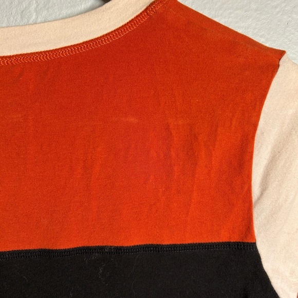 Harley-Davidson WOMEN'S CLASSIC COLORBLOCK V Neck TEE Size S - Picture 9 of 9